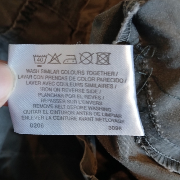 Vintage y2k olive green cargo mini dress - Picture 10 of 10